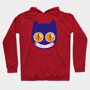 Ete the purplish cat with thin pupil Hoodie